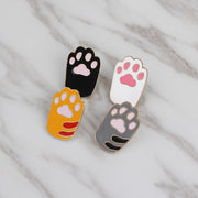 ブローチ タックピン ラペルピン レディース 女性用 アクセサリー 肉球 猫の手 ワンポイント かわいい 上品 フェミニン 洋服 バッグ 鞄 カバン ギフト プレゼント 贈り物