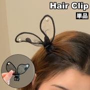 ヘアクリップ ミニバンスクリップ 単品 ヘアアクセサリー レディース 小さめ プチ 髪留め 髪飾り ヘアアレンジ リボン 大人可愛い お出かけ デイリー おしゃれ かわいい 女子 女の子 女性用