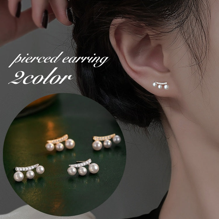 ピアス スタッドピアス レディース 女性 アクセサリー パール調 商品画像