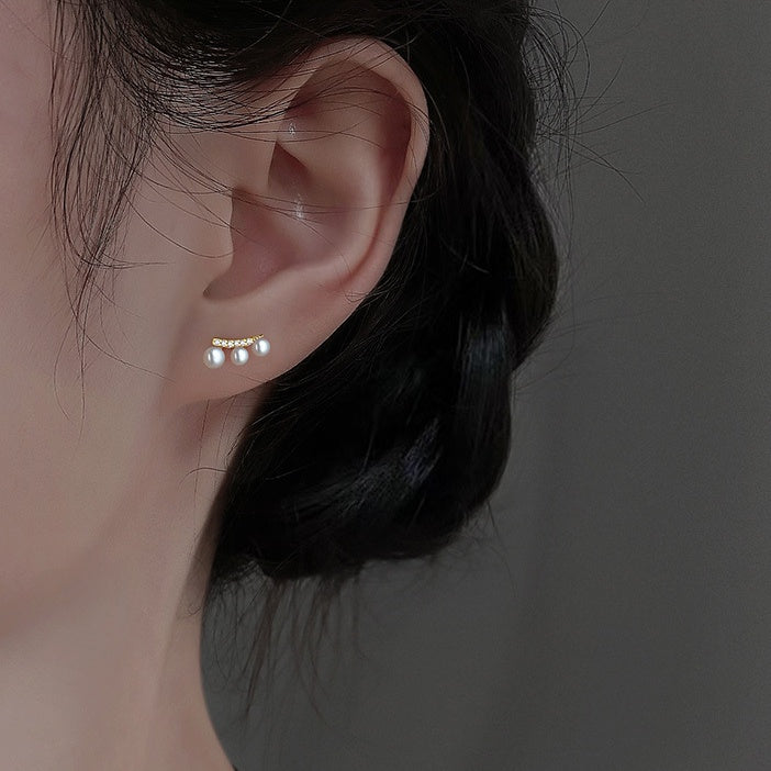 ピアス スタッドピアス レディース 女性 アクセサリー パール調 商品画像4