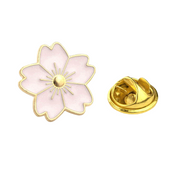 ブローチ 同色2個セット タックピン ピンズ レディース アクセサリー 桜の花弁 サクラ さくら 花 フラワー かわいい 可愛い おしゃれ お洒落 シンプル カジュアル 普段使い デイリー 女性 婦人 彼女 妻 友達 ギフト 贈り物 母の日 敬老の日 ホワイトデー