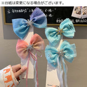 ヘアクリップ レディース ヘアアクセサリー 髪飾り 大きめ リボン チュール 雪の結晶 ラメ 可愛い ロング ラインストーン ビジュー 髪留め ヘッドドレス ヘアアレンジ まとめ髪 コスプレ お姫様コーデ メッシュ 揺れる ダブルピン グラデーション かわいい おしゃれ お洒落 女性 婦人 大人 子供 子ども こども キッズ ジュニア 女の子 ガールズ ギフト 贈り物 母の日