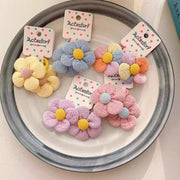 ヘアゴム キッズ ベビー ヘアアクセサリー リングゴム 髪ゴム まとめ髪 ヘアアレンジ フラワー 花 かわいい おしゃれ