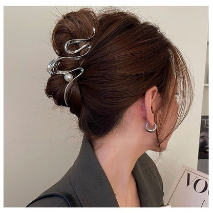バンスクリップ クロウクリップ ヘアクリップ レディース 女性 婦人 商品画像4
