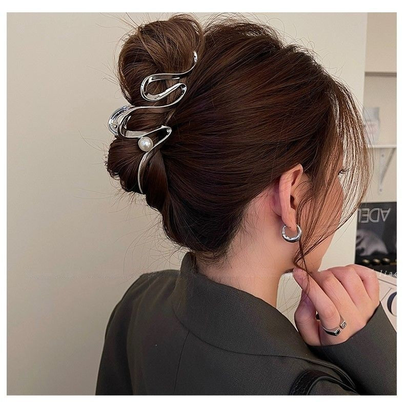 バンスクリップ クロウクリップ ヘアクリップ レディース 女性 婦人 商品画像5