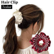ヘアクリップ ヘアリング レディース かわいい 髪留め 髪飾り おしゃれ まとめ髪 ヘアアクセサリー ヘアアレンジ ファッション小物