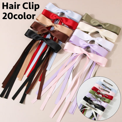 ヘアクリップ リボン レディース 女性 ヘアアクセサリー 髪留め 商品画像