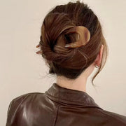 かんざし 簪 単品 1個 U字 レディース 女性 婦人 ヘアアクセサリー 髪飾り マーブル Uピン ヘアピン ヘアアレンジ まとめ髪 髪留め アップスタイル シンプル かわいい カジュアル 定番 ベーシック お洒落