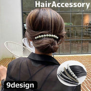 ヘアコーム 簪 コーム ヘアアクセサリー 髪飾り フェイクパール 髪留め ヘアアレンジ ラインストーン おしゃれ まとめ髪 華やか パーティー イベント 和装