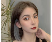 部分ウィッグ エクステ つけ毛 ストレート 35cm レディース 女性 おしゃれ かわいい イメージチェンジ ナチュラル メッシュ アクセント 発表会 コスプレ パーティー ヘアピース  カラバリ豊富