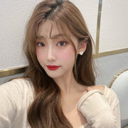 ピアス スタッドピアス イヤリング イヤークリップ レディース 女性 アクセサリー ハート マーブル調 お洒落 可愛い ファッション小物 ギフト プレゼント