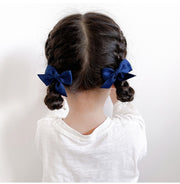 ヘアクリップ キッズ 子供用 子ども ヘアアクセサリー 2点セット リボン りぼん 髪飾り 髪留め かわいい フォーマル 入園式 卒業式 発表会 結婚式 パーティー