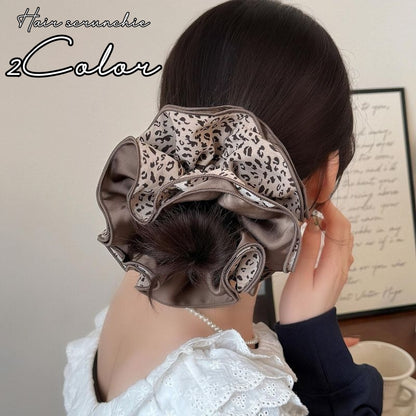 ビッグシュシュ ヘアゴム 髪ゴム レディース 女性 ヘアアクセサリー 商品画像