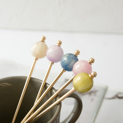 玉かんざし 簪 一本挿し レディース 女性 ヘアアクセサリー 商品画像4