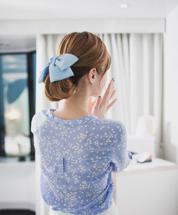 バレッタ ヘアアクセサリー レディース リボン 大きい 大きめ 商品画像3