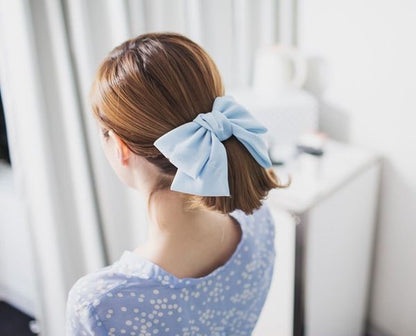 バレッタ ヘアアクセサリー レディース リボン 大きい 大きめ 商品画像4