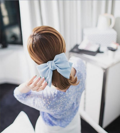 バレッタ ヘアアクセサリー レディース リボン 大きい 大きめ 商品画像5