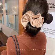 シュシュ ヘアゴム レディース ヘアアクセサリー 大ぶり ボリューム まとめ髪 ヘアアレンジ 上品 シンプル 可愛い おしゃれ デイリー