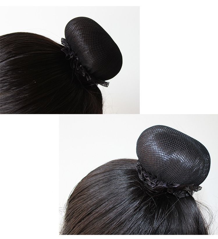 シニヨンネット ヘアネット ヘアアクセサリー レース付 アシアナネット 子供 商品画像3