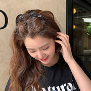 コーム ヘアコーム 2個セット かんざし まとめ髪 リボン型 蝶結び おくれ毛 レディース 女性 ヘアアクセサリー 髪留め 髪飾り ヘアアレンジ シンプル おしゃれ かわいい きれいめ ファッション小物 婦人用