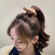 ヘアゴム レディース ヘアアクセサリー 髪ゴム リボン 編み込み 大きめ ヘアアレンジ ポニーテール おしゃれ かわいい カラフル