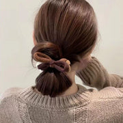 ヘアゴム レディース ヘアアクセサリー 髪ゴム リボン 編み込み 大きめ ヘアアレンジ ポニーテール おしゃれ かわいい カラフル