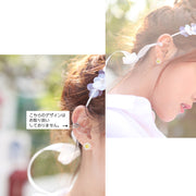 スタッドピアス 両耳用 レディース アクセサリー 女性用 小粒 小さめ シンプル フラワー 小花 おしゃれ かわいい 上品 カジュアル デイリー お出かけ デート ガーリー キュート ギフト プレゼント 贈り物 普段使い 婦人用