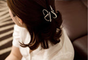 ヘアクリップ バンスクリップ ヘアアクセサリー レディース 女性 髪留め まとめ髪 ラインストーン ヘアアレンジ おしゃれ かわいい シンプル