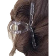 ヘアクリップ バンスクリップ ワニクリップ レディース ヘアアクセサリー 結び目 大きめ シンプル 無地 単色 髪飾り 髪留め まとめ髪 ヘアアレンジ かわいい おしゃれ カジュアル デイリー 普段使い お出かけ 髪かざり 髪どめ ファッション小物 雑貨 女性 ホワイト グリーン ブラック べっ甲柄 ピンク ワイン グレー カーキ クリア