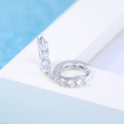 フープピアス リングピアス アクセサリー レディース 女性用 ファッション小物 ラインストーン 立て爪 エレガント 上品 華やか おしゃれ かわいい プレゼント ギフト 誕生日 記念日