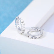 フープピアス リングピアス アクセサリー レディース 女性用 ファッション小物 ラインストーン 立て爪 エレガント 上品 華やか おしゃれ かわいい プレゼント ギフト 誕生日 記念日