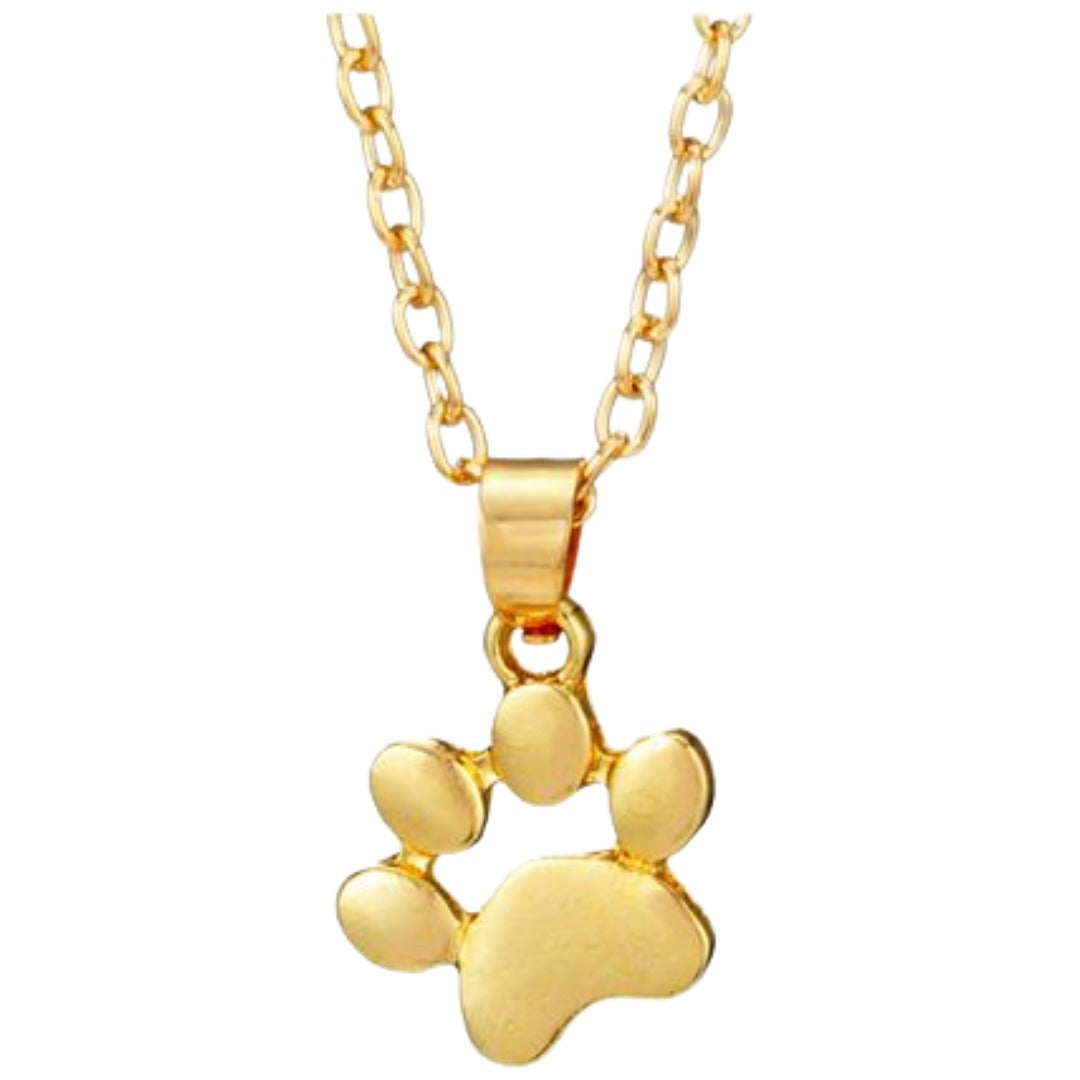 肉球ペンダント ネックレス レディース アクセサリー 犬 猫 足跡 可愛い かわいい おしゃれ シンプル ギフト プレゼント