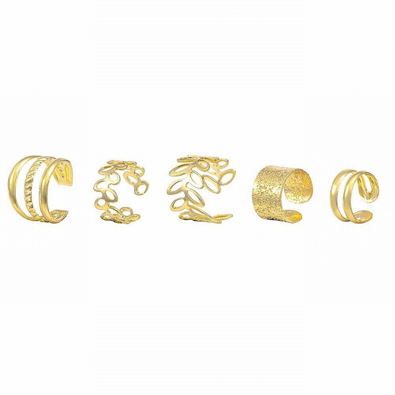 イヤーカフ イヤークリップ 5個セット レディース 女性 アクセサリー 商品画像4