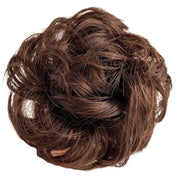 ポイントウィッグ お団子ウィッグ ヘアゴム 部分かつら つけ毛 エクステ ヘアアクセサリー ふんわり ボリュームアップ レディース 女性 まとめ髪 ウェーブ カール おしゃれ