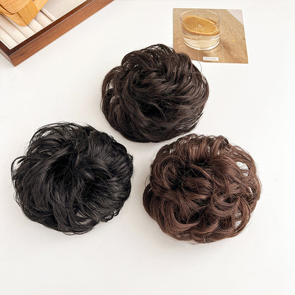ポイントウィッグ お団子ウィッグ ヘアゴム 部分かつら つけ毛 エクステ 商品画像5