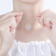 ペンダントトップ レディース 女性用 アクセサリー ペンダントヘッド チャーム フェイクパール ラインストーン 花 フラワー かわいい おしゃれ ギフト プレゼント