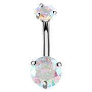 ボディピアス へそピアス 14G 単品 1個 レディース 女性 アクセサリー バーベル型 へそピ ヘソピ 軟骨 耳たぶ ヘリックス ラインストーン キラキラ バナナバーベル カーブバーベル 1.6mm 14ゲージ お洒落 可愛い 格好いい イヤーロブ 舌 眉 トラガス 臍 口 プレゼント ギフト 贈り物