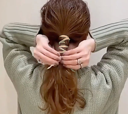 ワイヤーポニー ヘアワイヤー アレンジワイヤー レディース 女性 ヘアアクセサリー 商品画像2