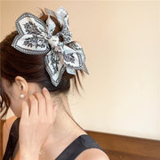 ヘアクリップ シュシュ ヘアゴム 髪ゴム レディース ヘアアクセサリー リボン 髪飾り 髪留め ヘアアレンジ おしゃれ かわいい 女性用 婦人用