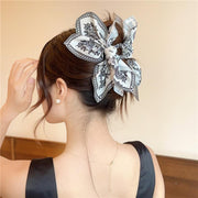 ヘアクリップ シュシュ ヘアゴム 髪ゴム レディース ヘアアクセサリー リボン 髪飾り 髪留め ヘアアレンジ おしゃれ かわいい 女性用 婦人用