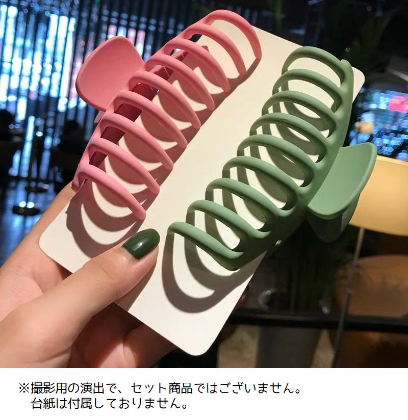 バンスクリップ ヘアクリップ ヘアアクセサリー レディース 髪留め まとめ髪 商品画像5