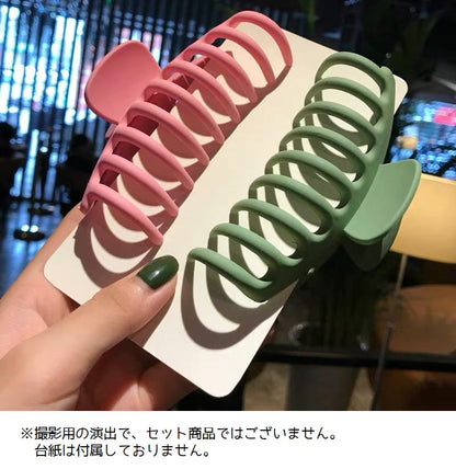 バンスクリップ ヘアクリップ ヘアアクセサリー レディース 髪留め まとめ髪 商品画像5
