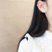 イヤーカフ ノンホール 両耳用 アクセサリー レディース 女性 ラインストーン フェイクパール ゴールドカラー 2連 華やか おしゃれ かわいい デート プレゼント ギフト ファッション小物