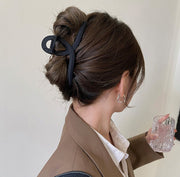バンスクリップ ヘアクリップ レディース 女性 ヘアアクセサリー 髪飾り 髪留め ヘアアレンジ まとめ髪 単色 シンプル 大人かわいい 上品 おしゃれ 普段使い