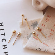 ピアス スタッドピアス ボールピアス 両耳用 レディース メンズ アクセサリー シンプル 3mm 4mm 5mm 丸玉 小さめ 小ぶり ゴールドカラー シルバーカラー ファーストピアス セカンドピアス 普段使い 男女兼用 ユニセックス 女性 婦人 ガールズ 男性 紳士 ボーイズ プチギフト 贈り物 母の日 父の日 ホワイトデー バレンタインデー