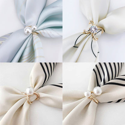 スカーフリング スカーフ留め レディース アクセサリー ストール留め スカーフクリップ 商品画像2