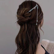 かんざし 簪 一本挿し チェーン 揺れる レディース 女性 ヘアアクセサリー 髪飾り 髪留め ヘアピン 和装 洋装 着物 浴衣 おしゃれ