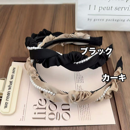 カチューシャ レディース 女性 ヘアアクセサリー ヘアアレンジ 髪飾り 商品画像5