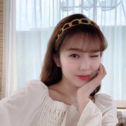 カチューシャ レディース 女性用 ヘアアクセサリー 髪飾り リング 単色 シンプル ユニーク おしゃれ かわいい