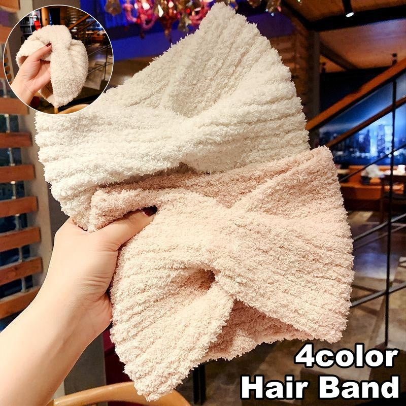 ヘアバンド 幅広 レディース ヘアアクセサリー クロス ヘッドバンド 商品画像
